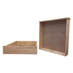 Tiroirs de lit en bois Solani Box Pin
