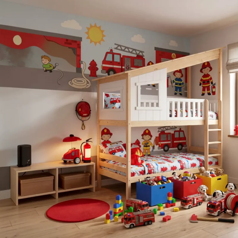 Tiroirs de lit en bois Solani Box Pin – avant