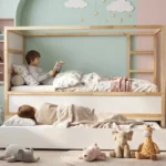 IKEA KURA Bed Pull-Out Bed 90×180 NestUp Sleep 2-in-1 Drawer White