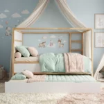 IKEA KURA Bed Pull-Out Bed 90×180 NestUp Sleep 2-in-1 Drawer White