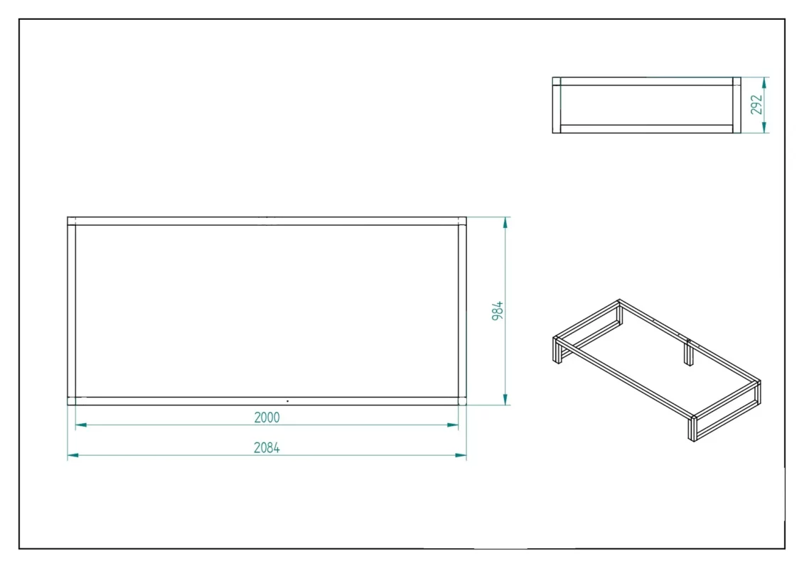 IKEA KURA Bed Pull-Out Bed 90×180 NestUp Sleep 2-in-1 Drawer White - scheme