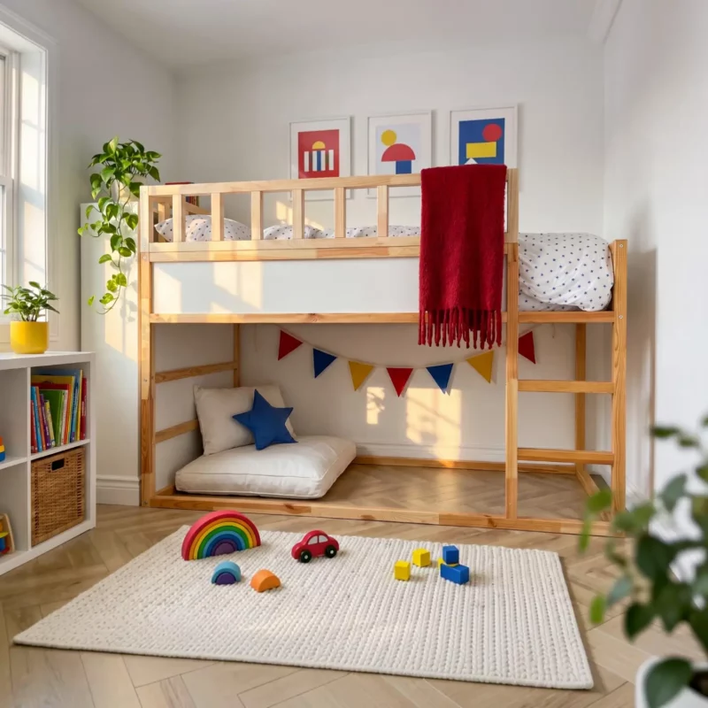 IKEA KURA Bed Front Safety Rail LINO 165