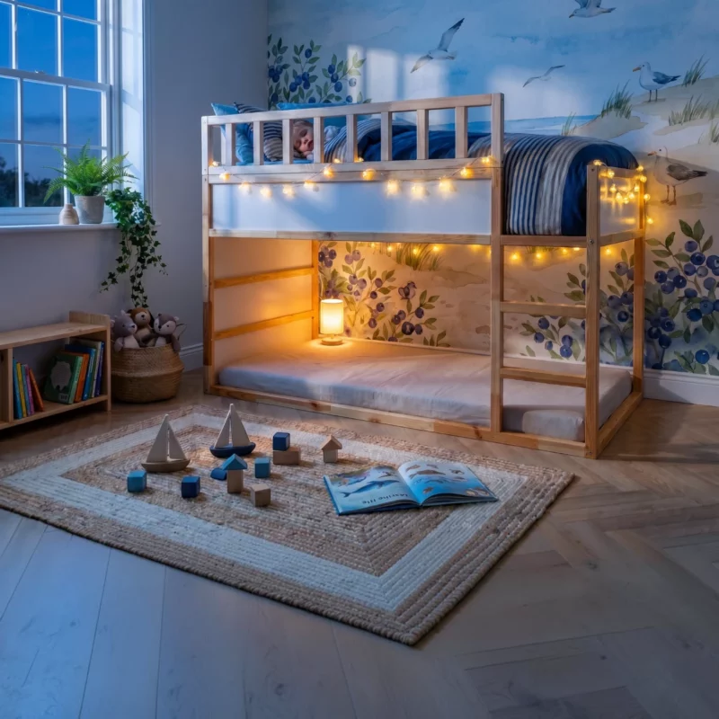 Barrière de sécurité avant LINO 165 pour lit IKEA KURA – après