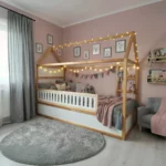 Toit cabane Meadow Standard pour lit enfant IKEA KURA