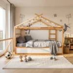 IKEA KURA Bed House Roof Children’s Bed Rainbow Standard
