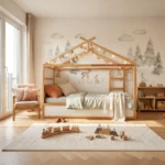 Toit cabane pour lit enfant IKEA KURA Rainbow Standard