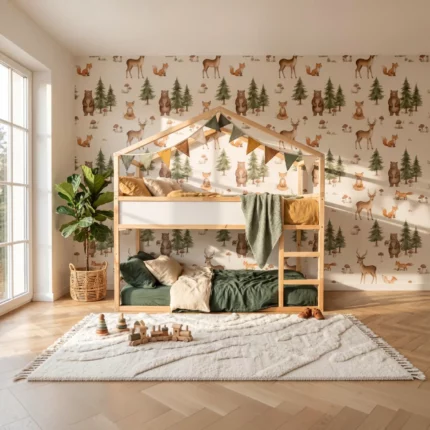 IKEA KURA Bed House Roof Scandinavian Cliff Plus