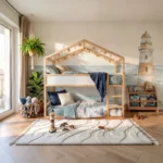 Toit cabane Scandinavian Cliff Plus pour lit IKEA KURA