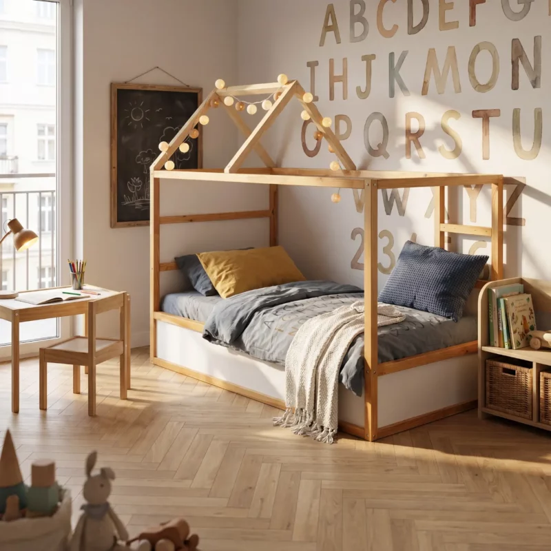 IKEA KURA Bed House Roof Starlight Standard