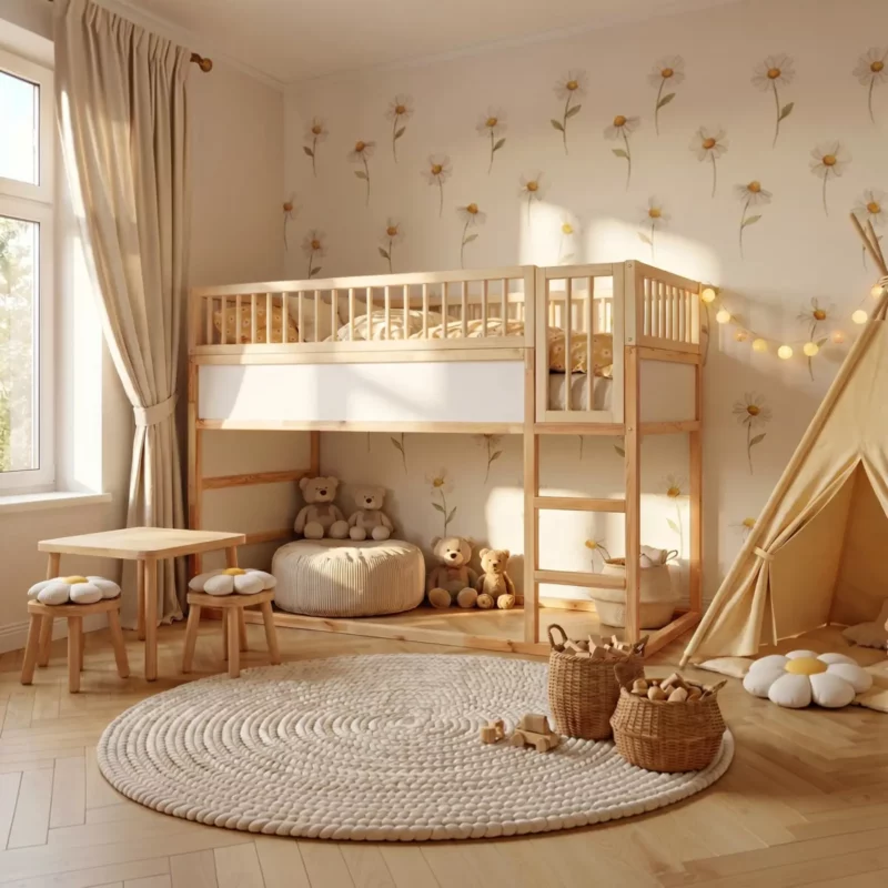 IKEA KURA Bed Wooden Door MUMU MIDI