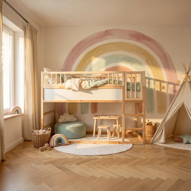 IKEA KURA Bed Wooden Door MUMU MIDI