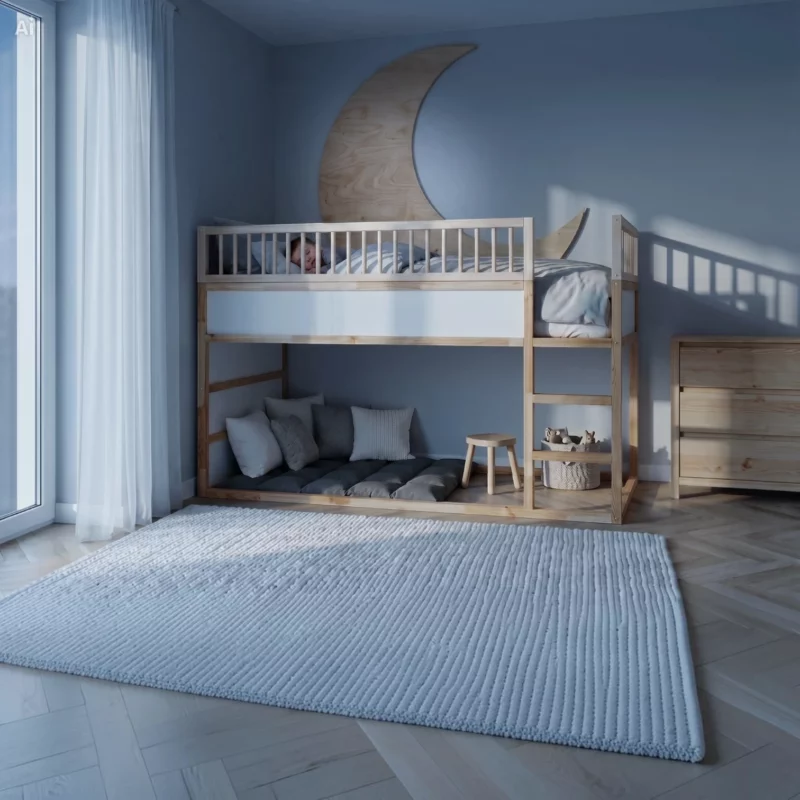 IKEA KURA Bed Upper Fall Protection RONA DUO SPLIT 165×90 - after