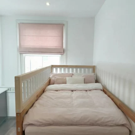 IKEA KURA Bed Upper Fall Protection VILO DUO 165×90 in Wood and MDF