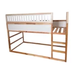 IKEA KURA Bed Upper Fall Protection VILO DUO SPLIT 165×90 in Wood and MDF