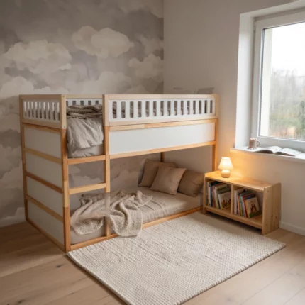 IKEA KURA Bed Upper Fall Protection VILO MAX in Wood and MDF