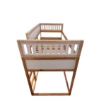 IKEA KURA Bed Upper Fall Protection VILO TRE 90×165×90 in Wood and MDF