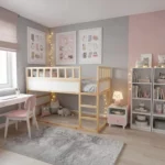 Protection antichute supérieure LINO TRE 90×165×90 pour lit IKEA KURA