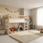 Protection antichute supérieure LINO TRE 90×165×90 pour lit IKEA KURA