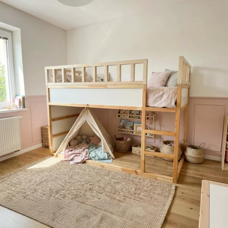 IKEA KURA Bed Upper Fall Protection LINO TRE 90×165×90