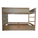 IKEA KURA Bed Platform with Extra-Large Drawer NestUp Storage XL Natural Wood