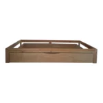 IKEA KURA Bed Platform with Extra-Large Drawer NestUp Storage XL Natural Wood