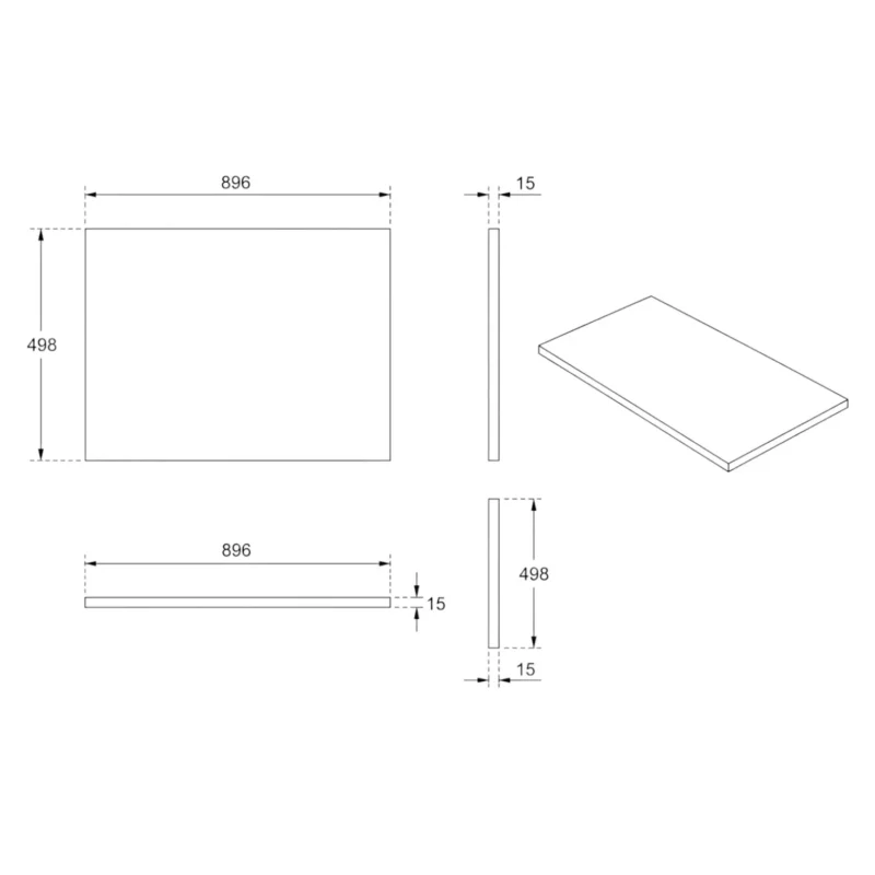 IKEA KURA Bed Play and Utility Surface NestUp Board - scheme