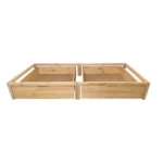 Plateforme pour lit IKEA KURA avec deux tiroirs NestUp Storage à façade en pin