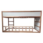 IKEA KURA Bed Lower Fall Protection NIVO 165 cm in Pine Wood