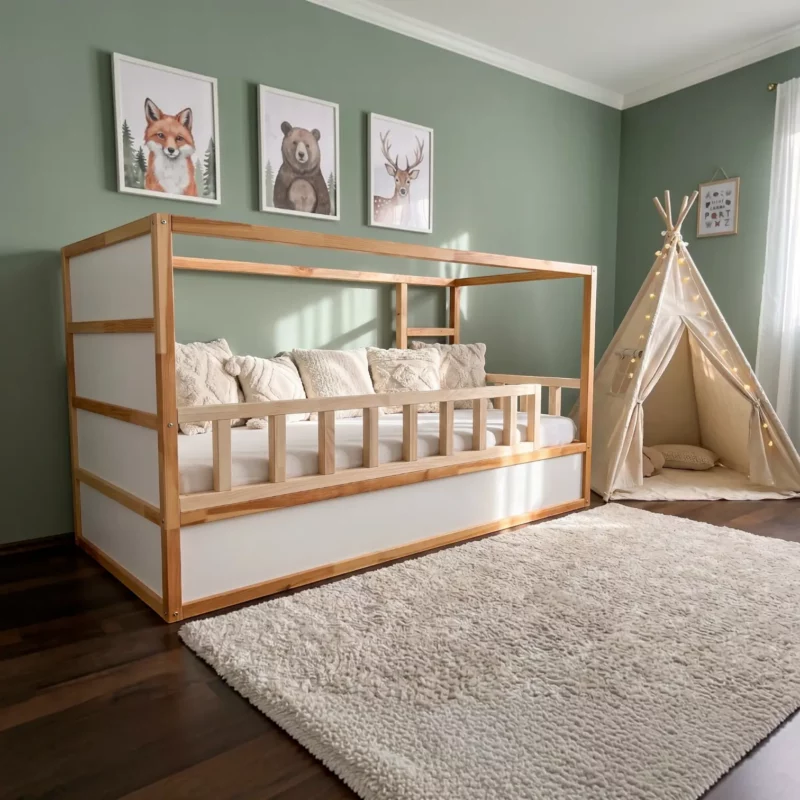 IKEA KURA Bed Lower Fall Protection NIVO DUO 165+90