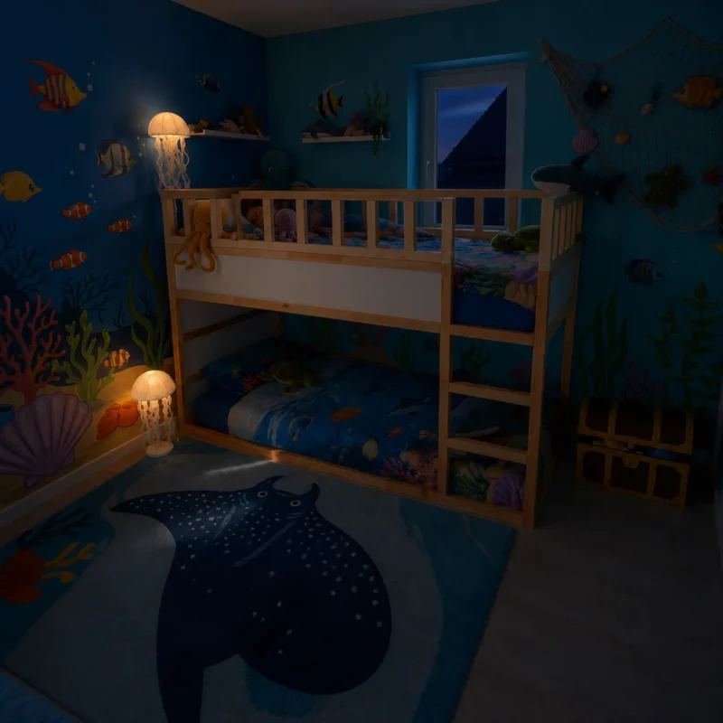 IKEA KURA Bed Full Surround Protection LINO MAX - after