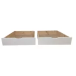 IKEA KURA Bed Drawer Set Solani Box White Front