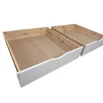 IKEA KURA Bed Drawer Set Solani Box White Front