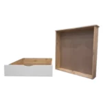 IKEA KURA Bed Drawer Set Solani Box White Front