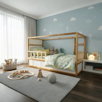 IKEA KURA Bed Lower Safety Barriers NIVO DUO 90+90