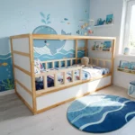 IKEA KURA Bed Lower Safety Barriers NIVO TRE 3-Piece