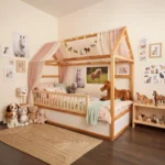 IKEA KURA Bed Safety Rail with Round Spindles ROLO 165