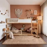 Barrières de sécurité ROLO DUO 90×90 pour lit IKEA KURA avec barreaux ronds
