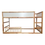 Barrières de sécurité ROLO DUO 90×90 pour lit IKEA KURA avec barreaux ronds