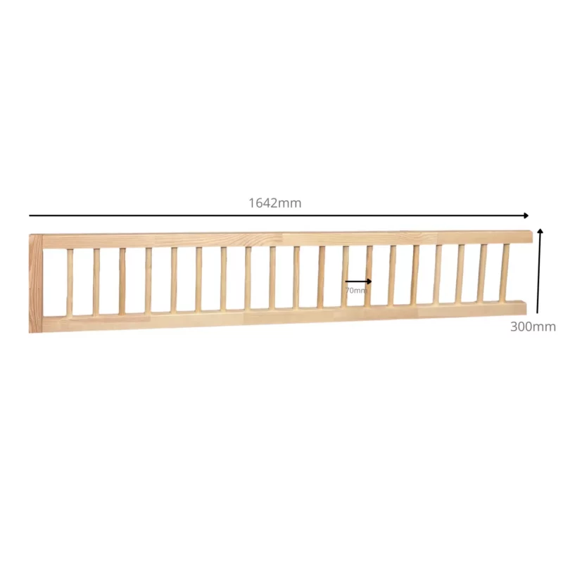 IKEA KURA Bed Safety Rails with Round Spindles ROLO TRE 165×90×90 - scheme