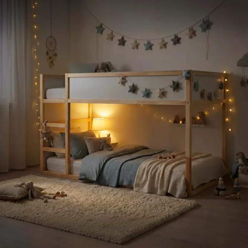 Porte de sécurité LULU MINI pour lit IKEA KURA – avant