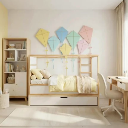 IKEA KURA Bed Storage Platform with XL Drawer NestUp Storage XL White Front