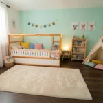 IKEA KURA Bed Lower Fall Protection VELO 165 in Wood and MDF