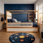 IKEA KURA Bed Lower Fall Protection VELO 165 in Wood and MDF