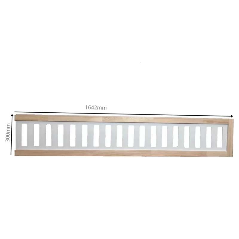 Protection antichute inférieure VELO DUO 165×90 pour lit IKEA KURA en bois et MDF – schéma