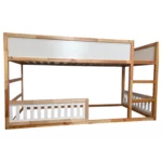 Protection antichute inférieure VELO DUO 90×90 pour lit IKEA KURA en bois et MDF