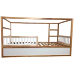 Protection antichute inférieure VELO DUO 90×90 pour lit IKEA KURA en bois et MDF