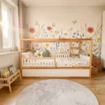 IKEA KURA Bed Lower Fall Protection VELO TRE 165×90×90 in Wood and MDF