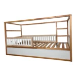 IKEA KURA Bed Lower Fall Protection VELO TRE 165×90×90 in Wood and MDF
