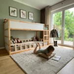 IKEA KURA Bed Lower Safety Barriers NIVO TRE 200×90×90