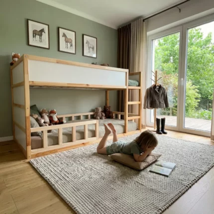 IKEA KURA Bed Lower Safety Barriers NIVO TRE 200×90×90